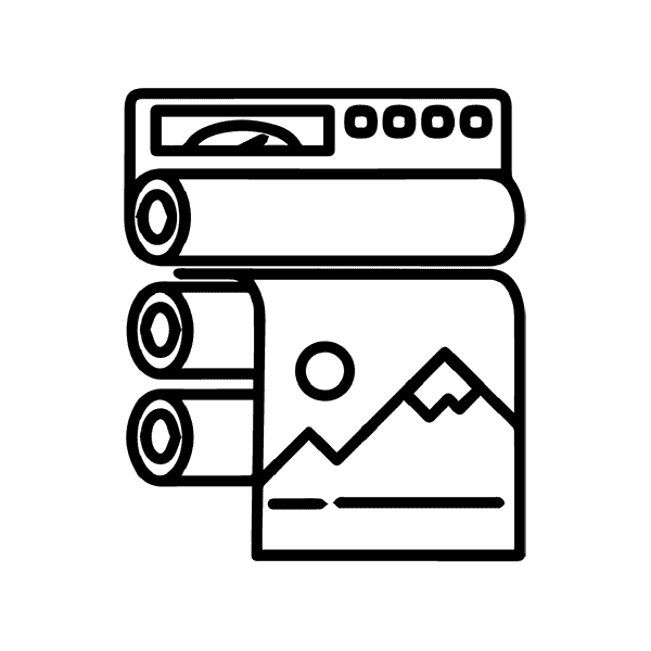 Icone impression rotative
